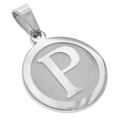 Dije acero quirurgico inicial P 3 cm D&K / 500IN-104