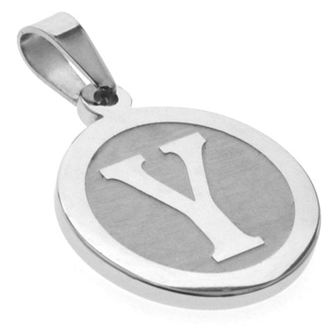 Dije acero quirurgico inicial Y 3 cm D&K / 500IN-110