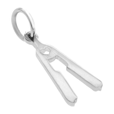 Dije acero quirurgico planchita 2,7 cm D&K / 500PR-75