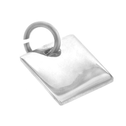 Dije Para Grabar acero quirurgico Medalla rectangulo 23 mm D&K / 500ID-8