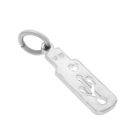 Dije acero quirurgico Yo amo la informatica pendrive 3.1 cm D&K / 500PR-73