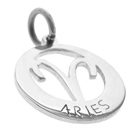 Dije Acero Quirúrgico Signo Zodiaco Aries 3,2 cm / 500ZO-12