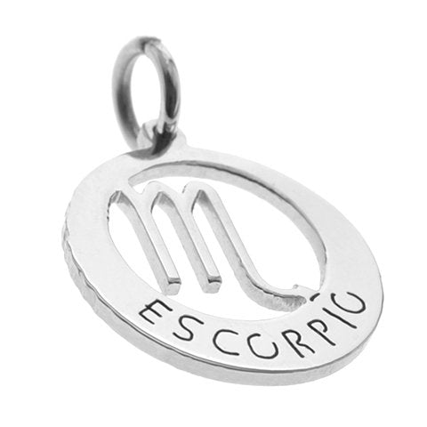 Dije Acero Quirúrgico Signo Zodiaco Escorpio 3,2 cm / 500ZO-5