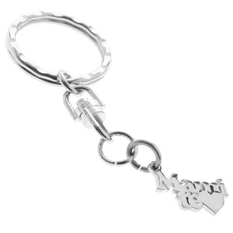 Llavero acero quirurgico frase Mami te Amo 8 cm D&K / LLAV-030