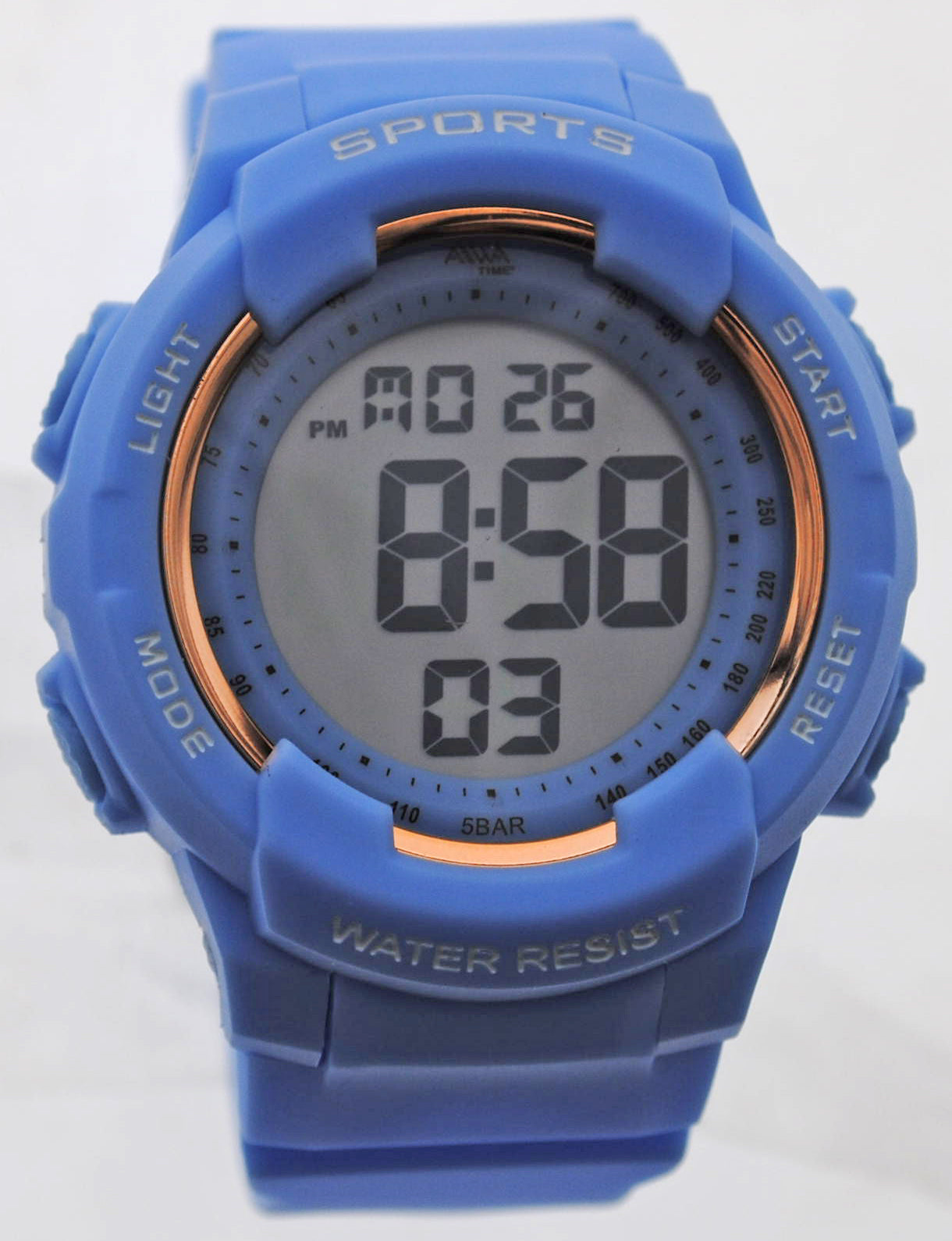 art. 10314 012CS - AIWA Time - Reloj Digital Crono Alarma, Dama, AIWA Time, Sumergible 5 ATM