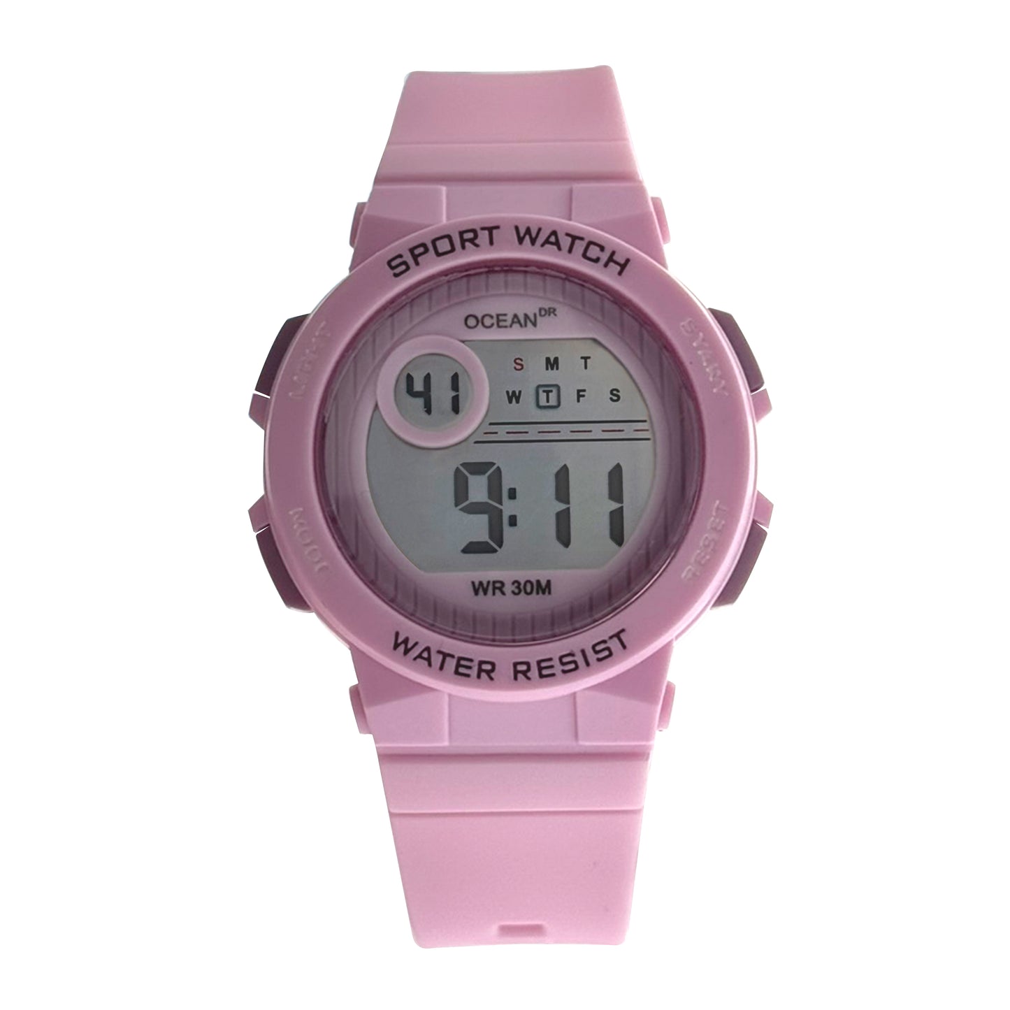 art. 1190 021RS - OCEAN DR - Reloj Digital Crono Alarma, Dama, Sumergible 3 ATM