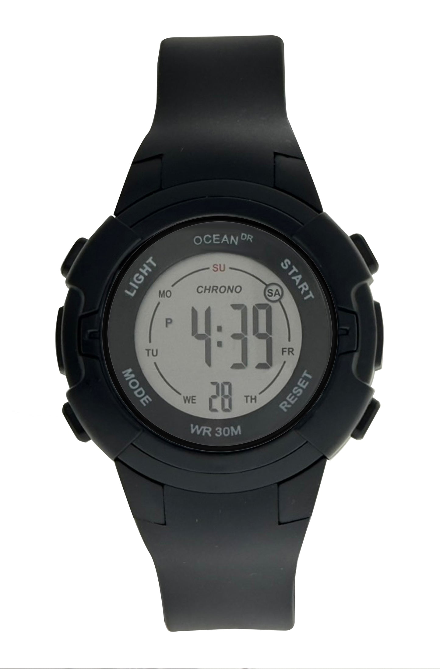 art. 1190 026NG - OCEAN DR - Reloj Digital Crono Alarma, Dama, Sumergible 3 ATM