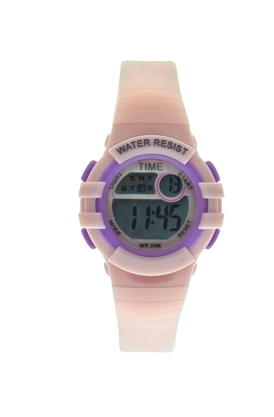 art. 1190 028RS - TIME - Reloj Digital Crono Alarma, Dama, Sumergible 3 ATM