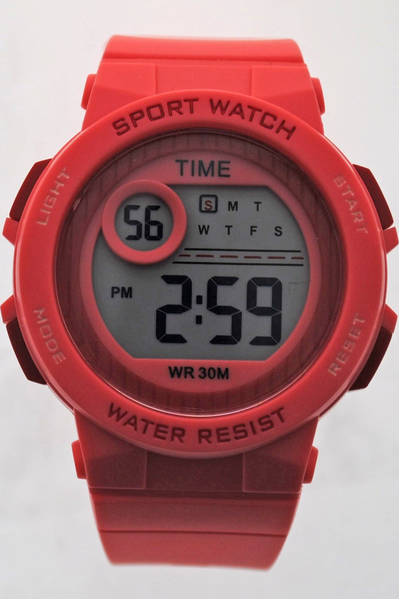 art. 1190 032CL - TIME - Reloj Digital Crono Alarma, Dama, Sumergible 3 ATM