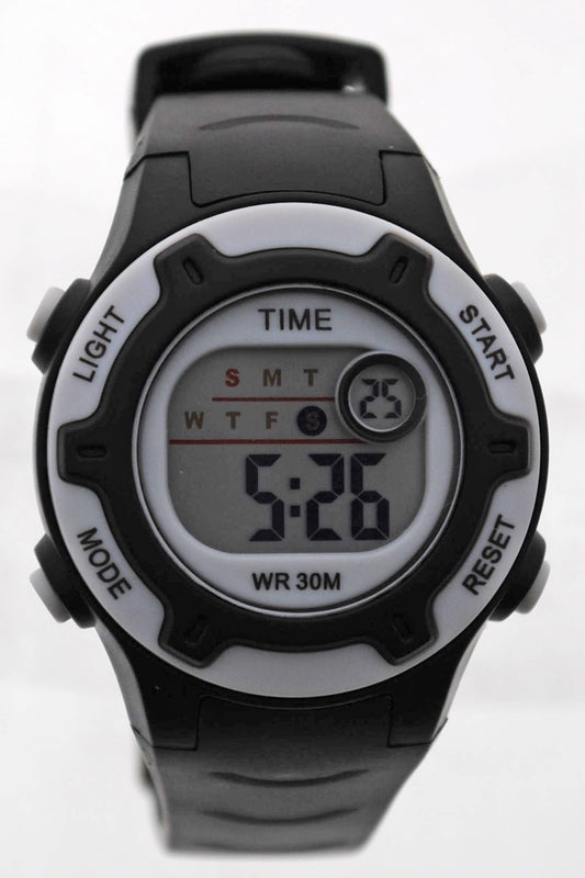 art. 1190 033NG - TIME - Reloj Digital Crono Alarma, Dama, Sumergible 3 ATM