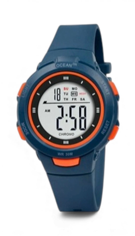art. 1190 037NJ - OCEAN DR - Reloj Digital Crono Alarma, Dama, Sumergible 3 ATM