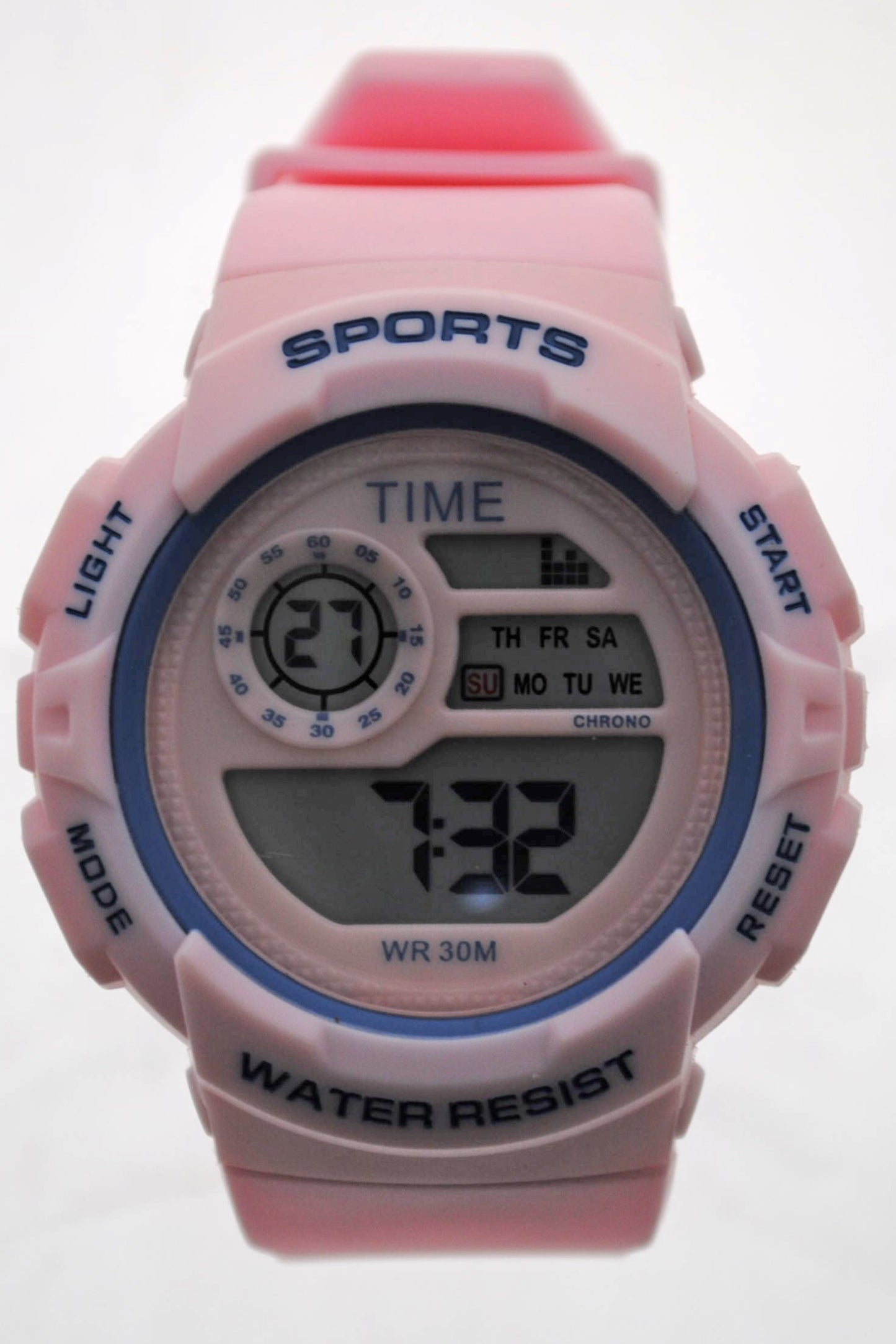 art. 1190 039RS - TIME - Reloj Digital Crono Alarma, Dama, Sumergible 3 ATM