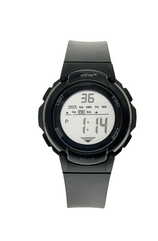 art. 1190 040NG - TIME - Reloj Digital Crono Alarma, Dama, Sumergible 3 ATM
