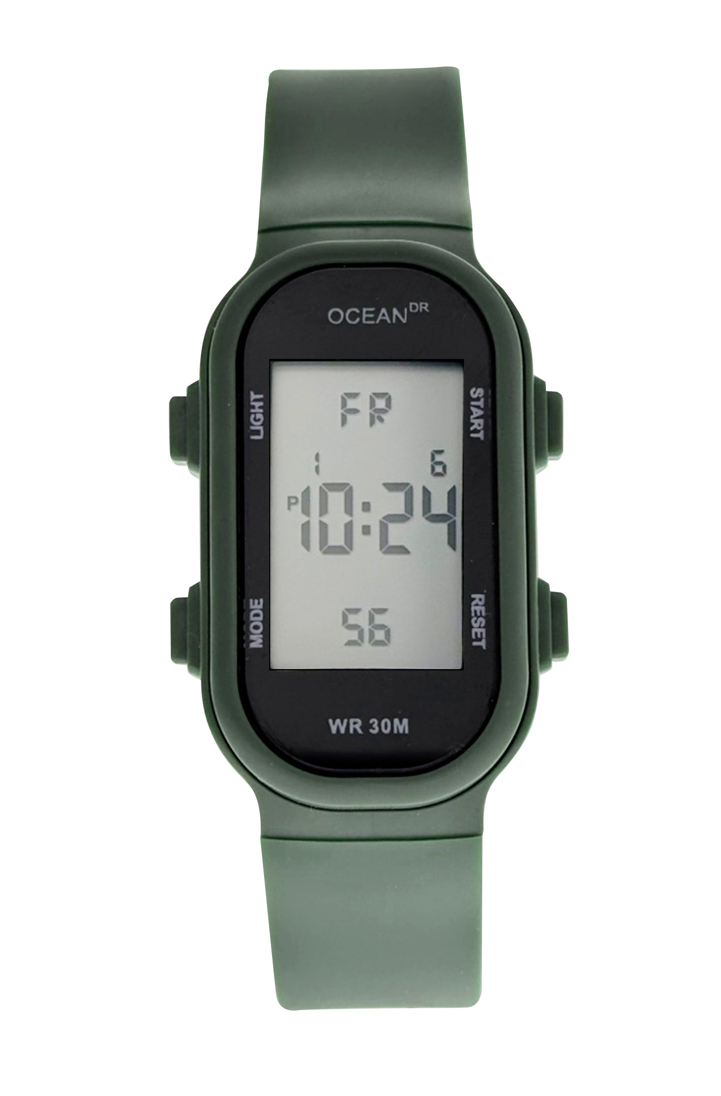 art. 1190 041VD - OCEAN DR - Reloj Digital Crono Alarma, Dama, Sumergible 3 ATM