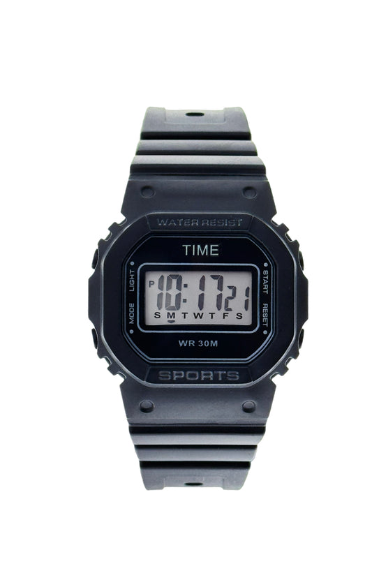 art. 1190 042NG - TIME - Reloj Digital Crono Alarma, Dama, Sumergible 3 ATM