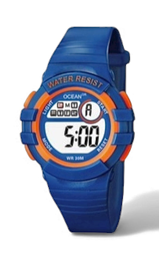 art. 1190 043NJ - OCEAN DR - Reloj Digital Crono Alarma, Dama, Sumergible 3 ATM