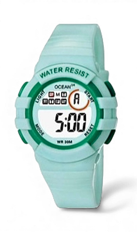 art. 1190 043VD - OCEAN DR - Reloj Digital Crono Alarma, Dama, Sumergible 3 ATM