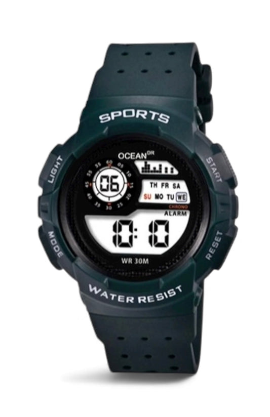 art. 1190 044VD - OCEAN DR - Reloj Digital Crono Alarma, Dama, Sumergible 3 ATM