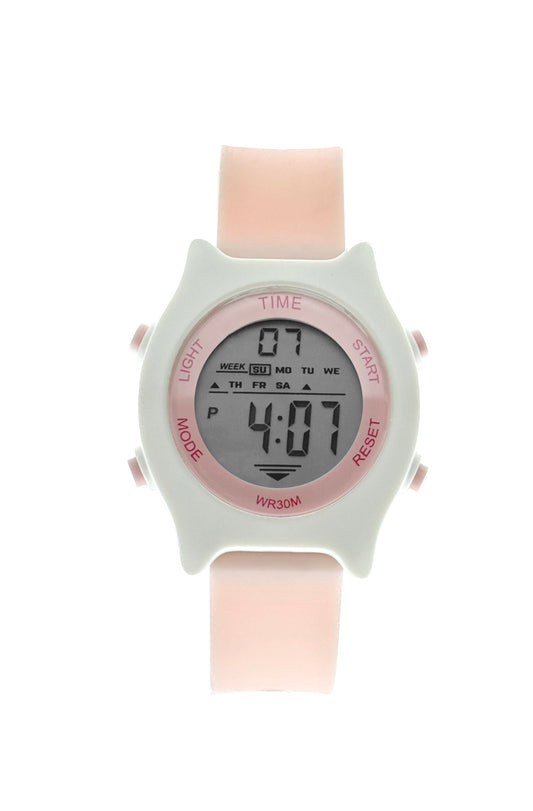art. 1190 045RS - TIME - Reloj Digital Crono Alarma, Dama, Sumergible 3 ATM