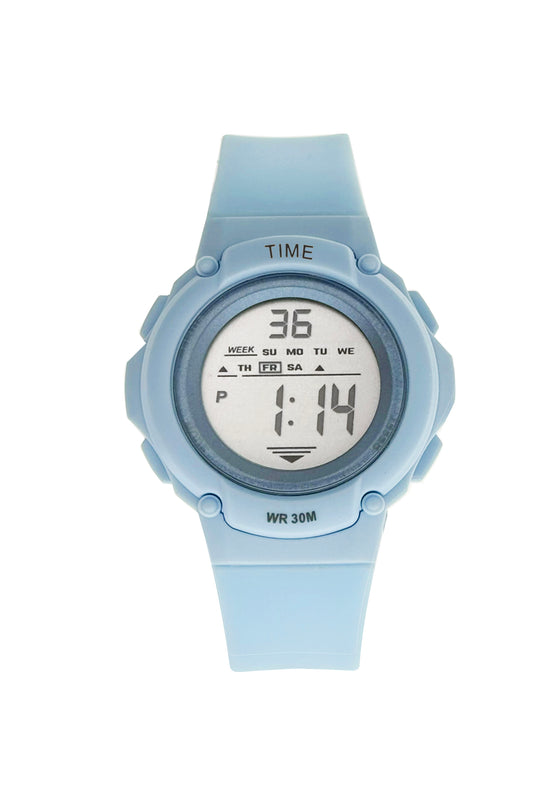 art. 1190 046CS - TIME - Reloj Digital Crono Alarma, Dama, Sumergible 3 ATM