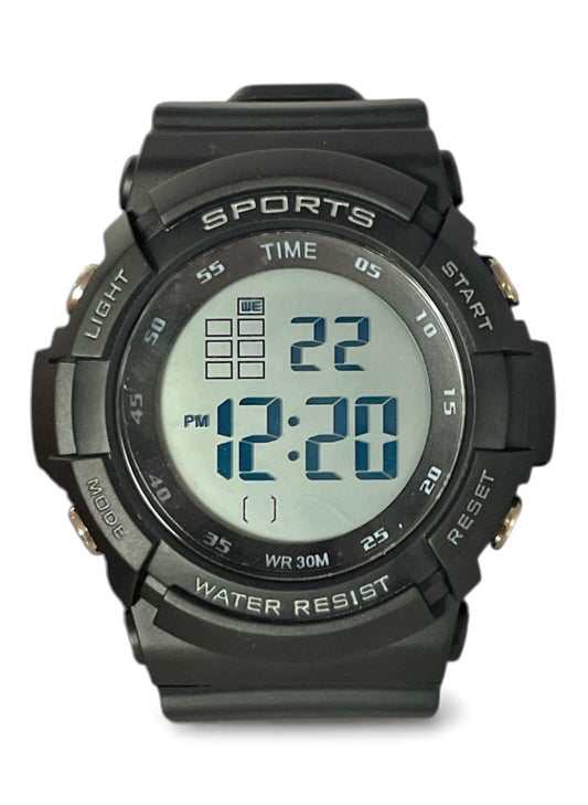 art. 1190 047NG - TIME - Reloj Digital Crono Alarma, Caballero, Sumergible 3 ATM