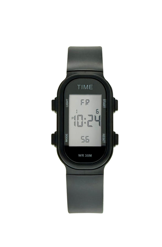 art. 1190 048NG - TIME - Reloj Digital Crono Alarma, Dama, Sumergible 3 ATM