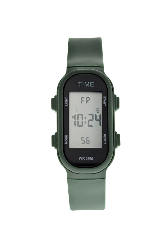 art. 1190 047VD - TIME - Reloj Digital Crono Alarma, Dama, Sumergible 3 ATM