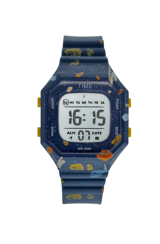 art. 1190 048AZ - TIME - Reloj Digital Crono Alarma, Dama, Sumergible 3 ATM
