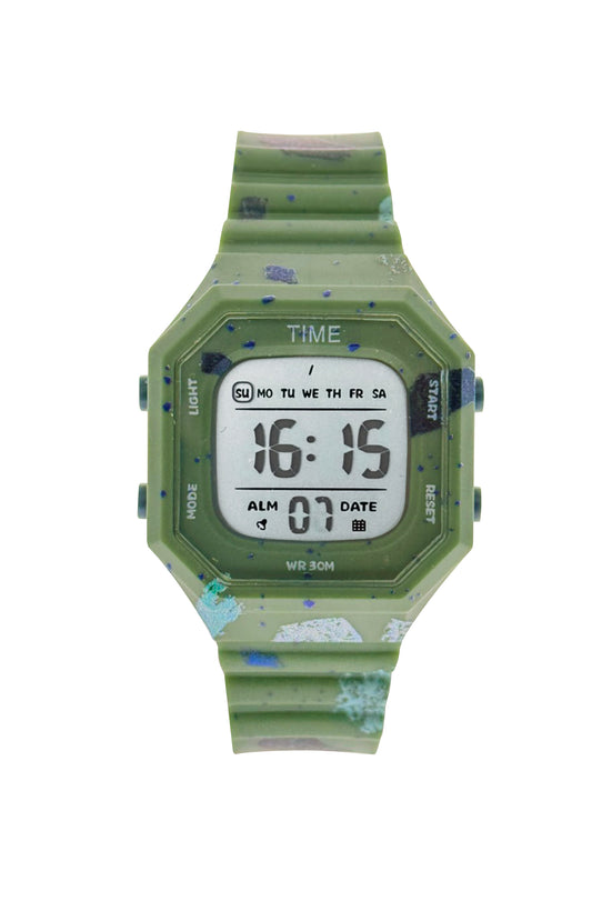 art. 1190 048VD - TIME - Reloj Digital Crono Alarma, Dama, Sumergible 3 ATM