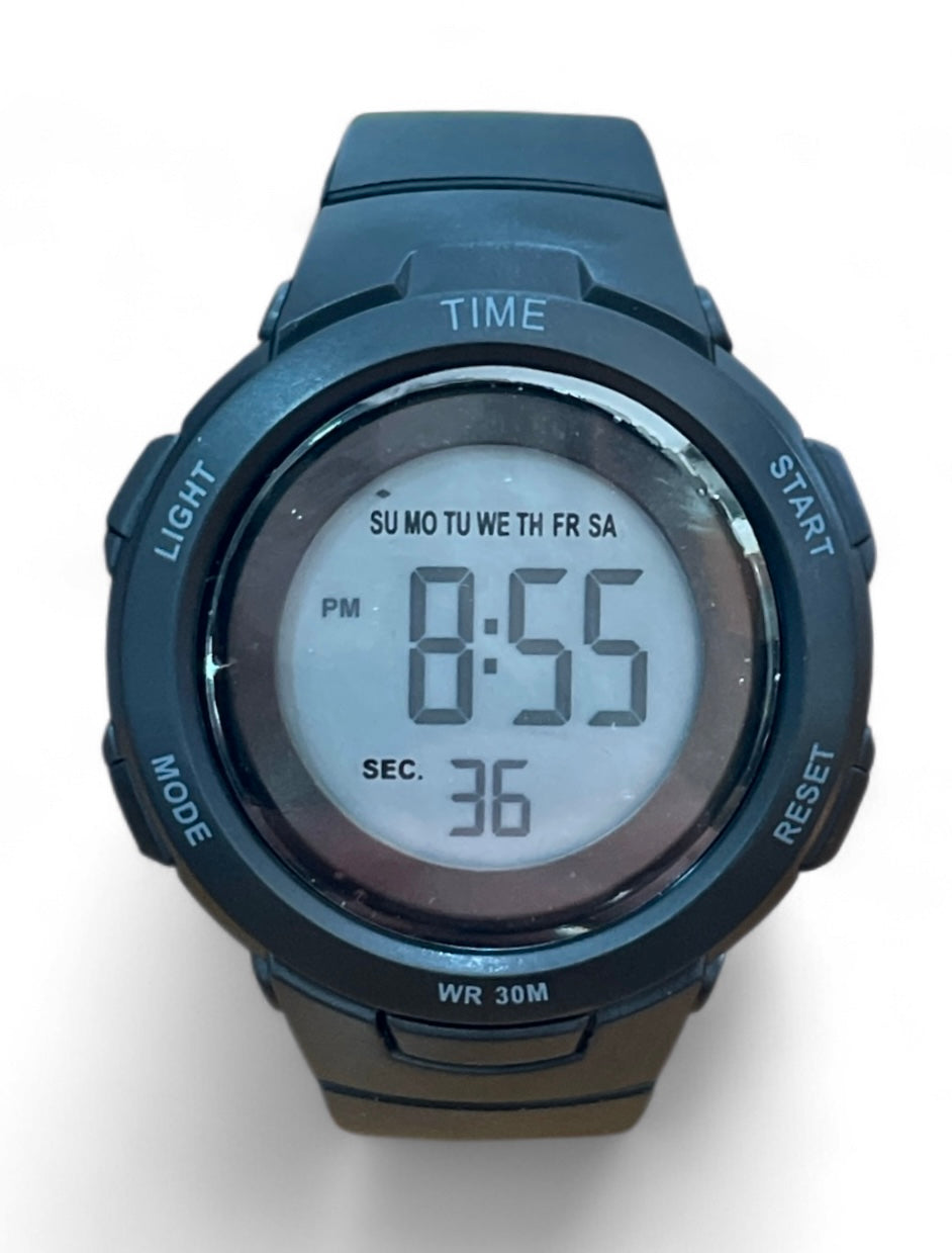 art. 1190 050NG - TIME - Reloj Digital Crono Alarma, Dama, Sumergible 3 ATM