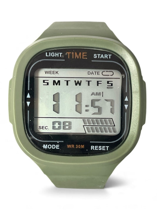 art. 1190 050VD (C) - TIME - Reloj Digital Crono Alarma, Caballero, Sumergible 3 ATM