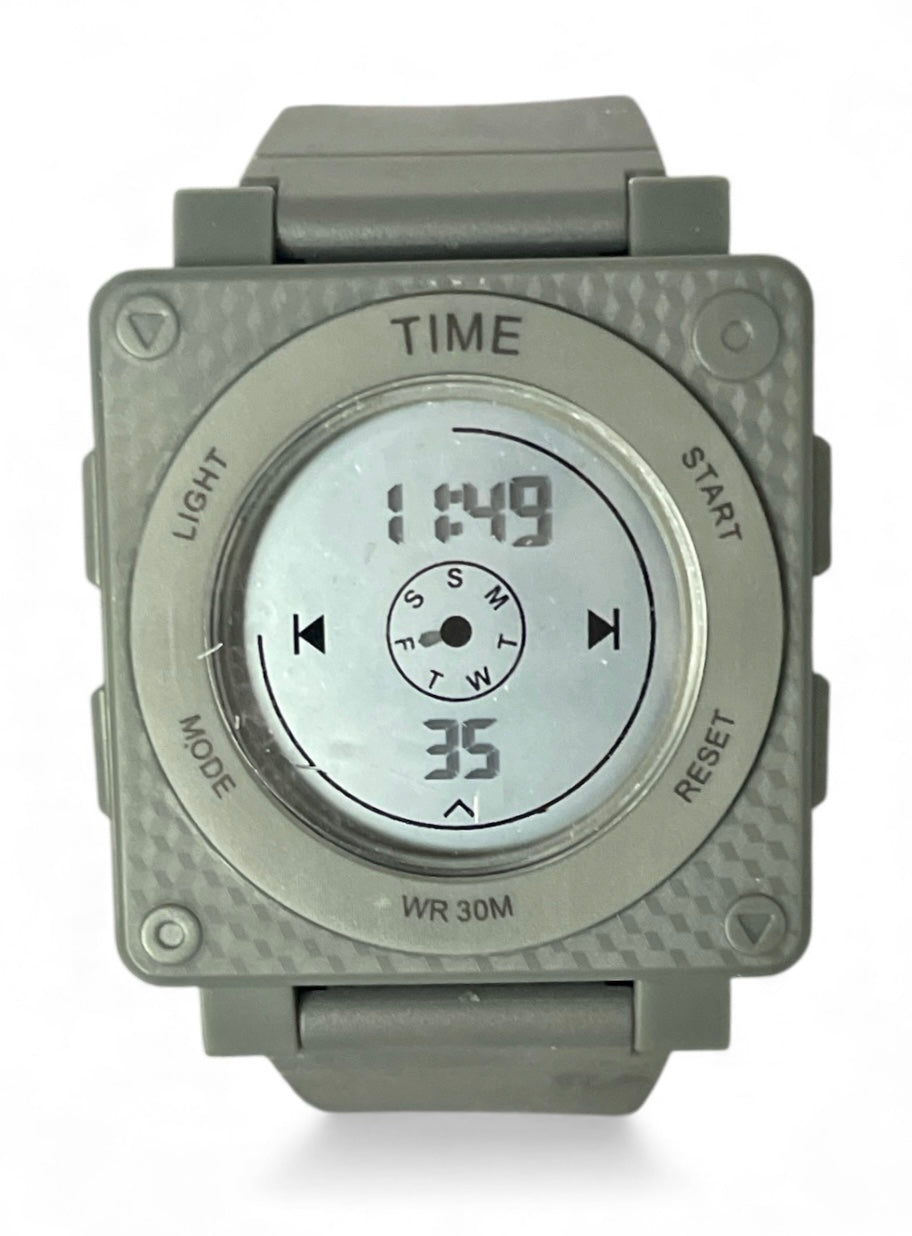 art. 1190 054GR - TIME - Reloj Digital Crono Alarma, Caballero, Sumergible 3 ATM