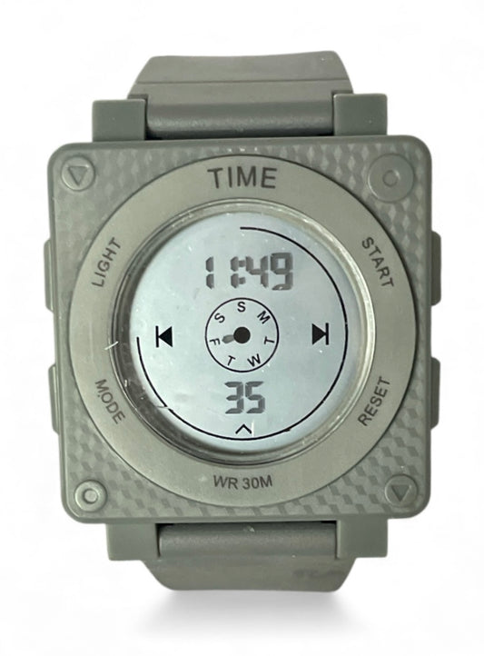 art. 1190 054GR - TIME - Reloj Digital Crono Alarma, Caballero, Sumergible 3 ATM