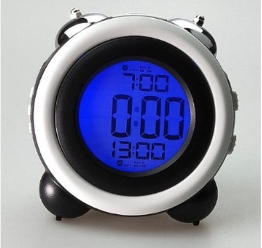 art. DESPERTADOR LED GH0705 AZUL