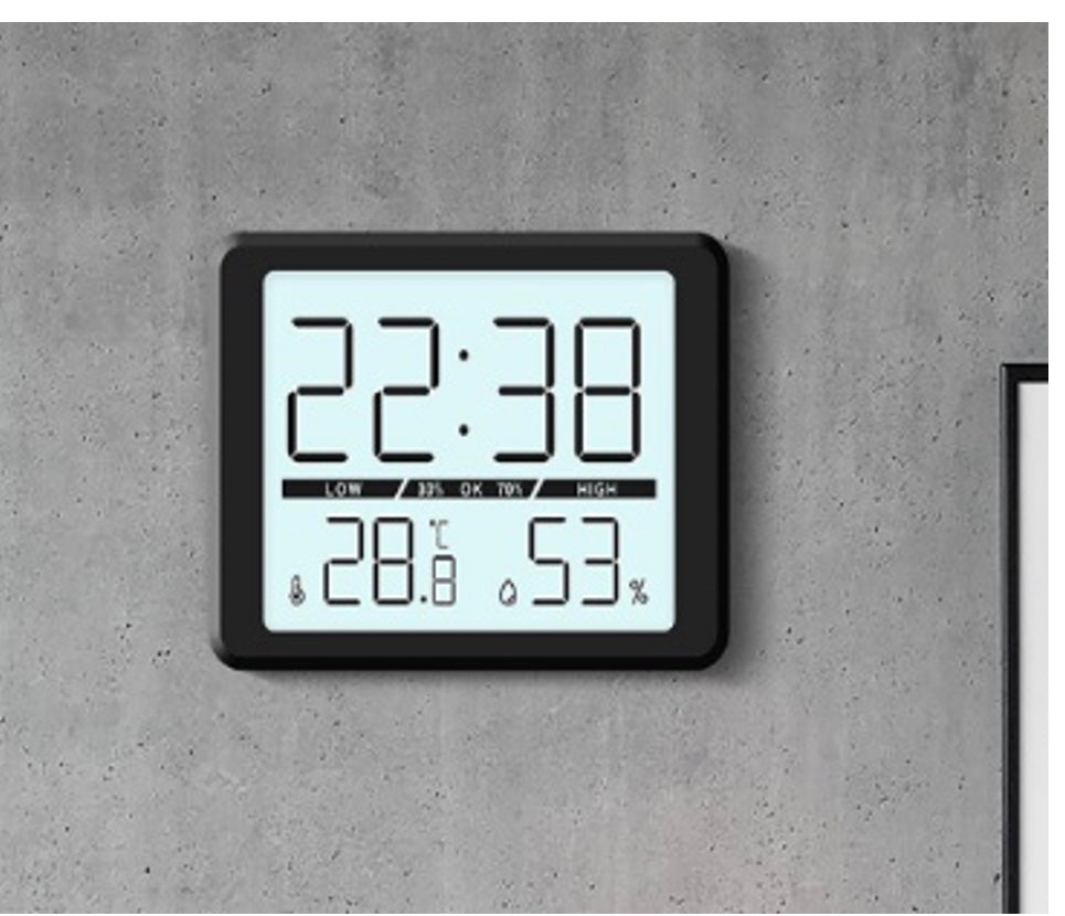 art. DESPERTADOR LED 2308 NEGRO