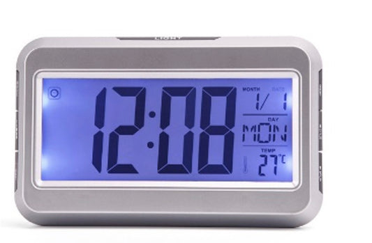 art. DESPERTADOR LCD 2616 Plateado