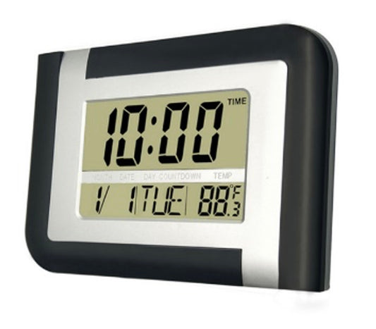 art. DESPERTADOR LCD 5857 NEGRO