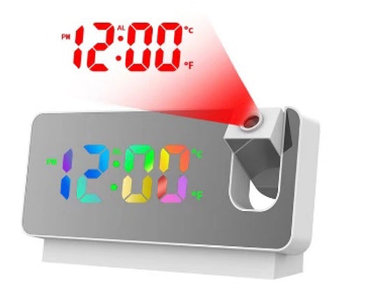 art. DESPERTADOR LED S282 BLANCO