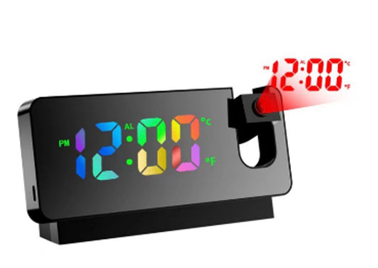 art. DESPERTADOR LED S282 NEGRO