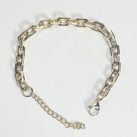 art. 03 Pulsera acero dorado dama