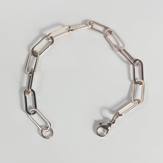 art. 015 Pulsera acero rose dama