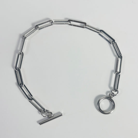 art. 030 Pulsera acero quirurgico dama