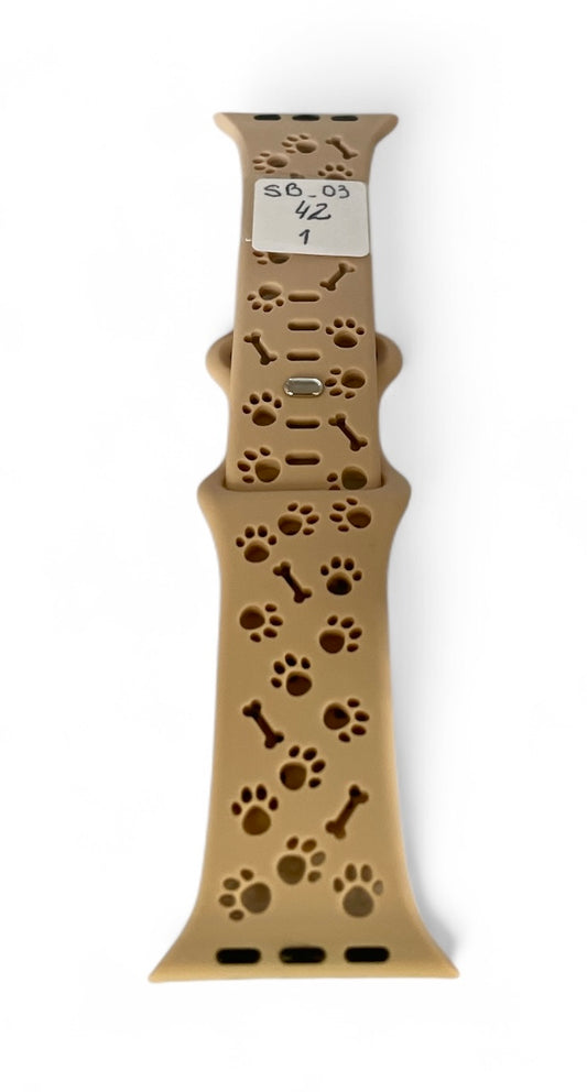 art. SB-03-42-01 - Malla Silicona para Smartwatch pasante 42-44-45-49