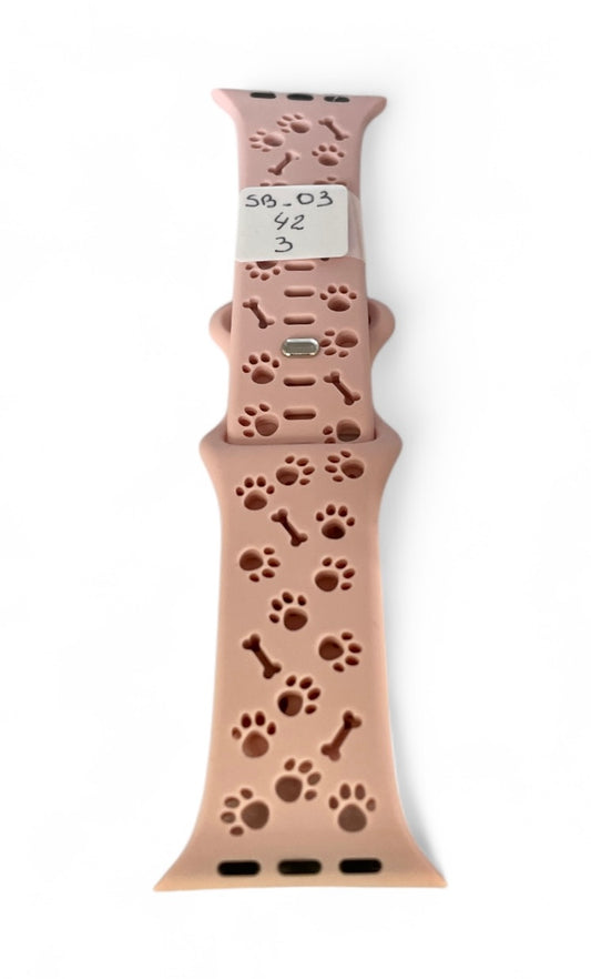 art. SB-03-42-03 - Malla Silicona para Smartwatch pasante 42-44-45-49