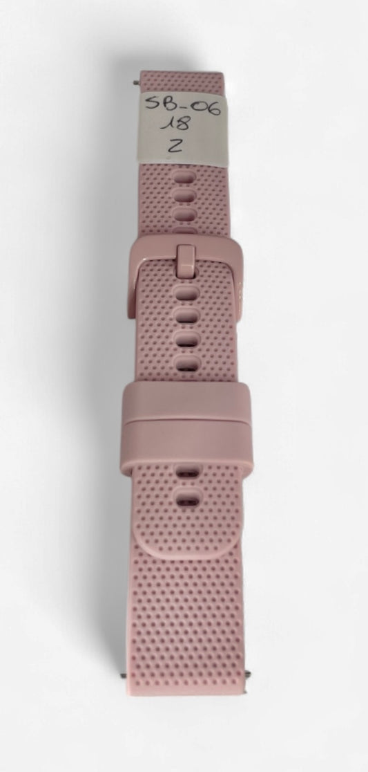 art. SB-06-18-02 - Malla Silicona para Smartwatch pasante 18mm