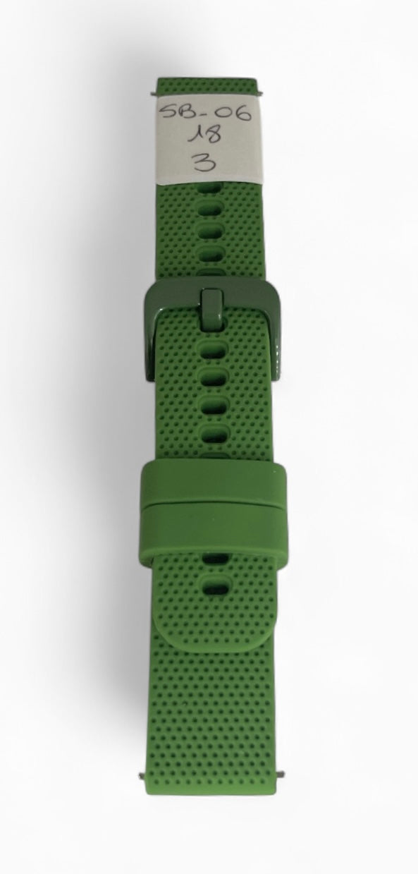 art. SB-06-18-03 - Malla Silicona para Smartwatch pasante 18mm