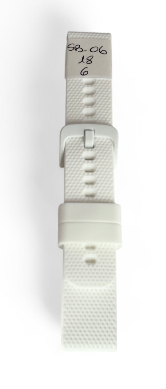 art. SB-06-18-06 - Malla Silicona para Smartwatch pasante 18mm