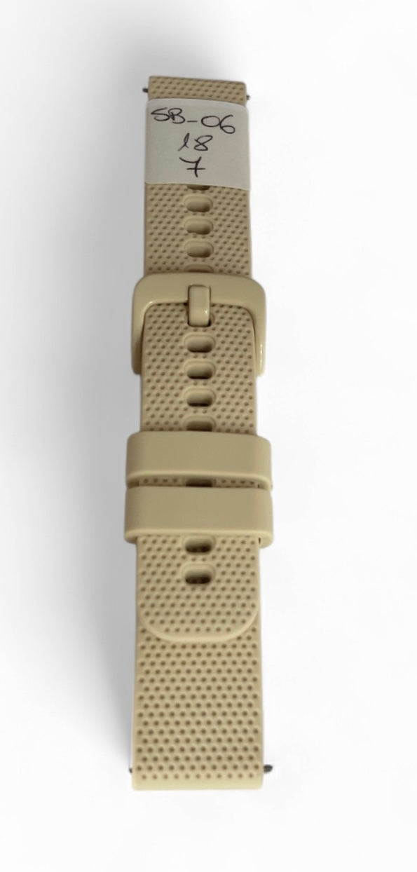 art. SB-06-18-07 - Malla Silicona para Smartwatch pasante 18mm