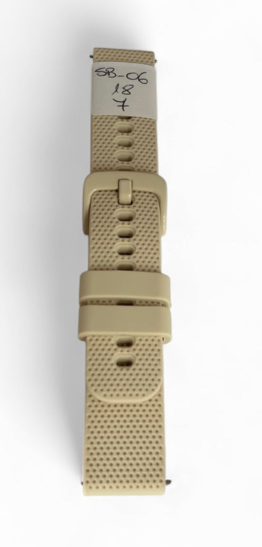 art. SB-06-18-07 - Malla Silicona para Smartwatch pasante 18mm