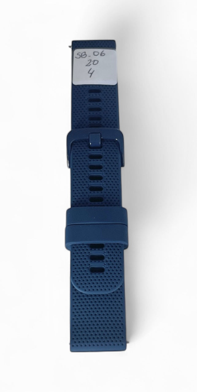 art. SB-06-20-04 - Malla Silicona para Smartwatch pasante 20mm